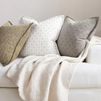 ZWJD Pillow Covers 22x22 Set of 2 Soft Polyester Textured Pillow Covers with Stylish Flange Edge Cozy Farmhouse Throw Pillows for Couch Bed Sofa Living Room - Image 5