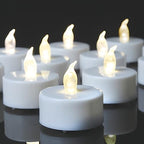 150 Pack Flameless LED Tea Lights Candles Flickering 200+ Hours Warm White by Biyanuo