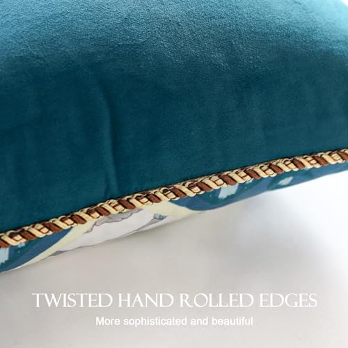 patdrea Designer Velvet Couch Throw Pillow Cover,Set of 2,18"x18"-NoahD - Image 4