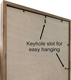 Welcome To Our Lovely Chaos Rustic Wood Wall Sign With Frame 6x18 - Image 2