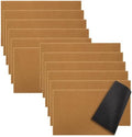12 Pack Blank Coir Door Mats 30x17 Inch for Painting & Stenciling, Artificial Coir Welcome Mats with Non-Slip Rubber Backing, Easy-Clean Indoor Outdoor Doormat for Front Door Porch by Unknown