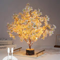 19'' Lighted Cherry Blossm Tree,Led Flower Tree Lamp with Timer, Artificial Bonsai Tree Battery or USB-C Operated for Bedroom Indoor Home Spring Summer Wedding Decor(White Pink) by Flopttsun