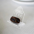 Ramadan Date Holder, Bismillah Islamic Calligraphy, Iftar Party, Ramadan Table Decoration, Eid Mubarak Gift (6 Pcs, Dome Design, Transparent) by iwaconcept