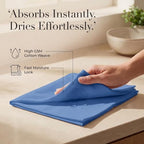 Urban Villa Cloth Napkins Cotton 20x20 (Set of 12) Royal Blue - Image 3