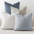 a moment Waterproof Throw Pillow Covers Set of 4,22x22 Inch Outdoor Stain Resistant Pet Friendly Pillowcases Cushion Covers for Patio Sofa and Living Room,Ocean's Dream by amoment