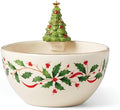 Lenox 893505 Holiday Tree Bowl, Christmas Hosting by Lenox