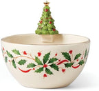 Lenox 893505 Holiday Tree Bowl, Christmas Hosting by Lenox