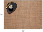 Chilewich Basketweave Placemats, Woven Rectangle Placemats Set of 4 - Image 2