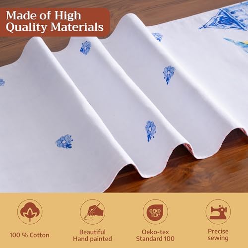 Maison d' Hermine Table Runner 100% Cotton 14.50" x 108" (Single Layer) - Image 3