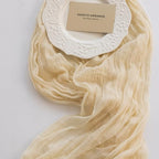 6Pcs Beige Cheesecloth Table Runner 120 Inches for Party Home Decorations - Image 2