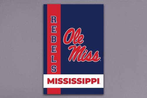 Collegiate Garden Flag (Ole Miss Retro) by Magnolia+Lane