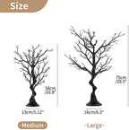 NUPTIO Black Ornament Tree, 22.8 Inch Artificial Halloween Spooky Branch - Image 5