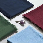 Handmade Cloth Napkins 100% Cotton Napkins with Fringe，Delicate Handmade Cloth Napkins for Dinners, Parties, Weddings and More，18 x 18 Inch Set of 12 - Green - Image 6