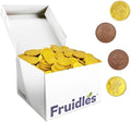 St. Patrick's Day Milk Chocolate Gold Coins 900 Coins, Shamrock & Leprechaun Themed Coins, Parties, Events and Celebrations, Perfect for Gift Bags and Festive Decorations, 4.5g Milk Chocolate Coin by Fruidles