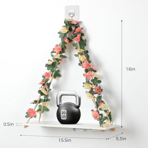 EXIN DECHEN Wall Decor for Bedroom,Floating Shelves,Room Decor Aesthetic - Image 3