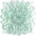 OiseauVoler Decorative 3D Flower Throw Pillow Covers 18x18 Inch by OiseauVoler