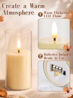 Alphatool 10 Set Fall Centerpieces for Tables with Wood Slices - Image 7