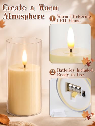 Alphatool 10 Set Fall Centerpieces for Tables with Wood Slices - Image 7