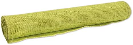 BambooMN Green 15" x 88" Vintage Burlap Table Runner for Rustic Wedding Bridal Shower Bachelorette Graduation Party Table Decor Decorations, 30 Pieces - Image 3
