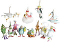 MACKENZIE-CHILDS Patience Brewster 12 Days Christmas Ornament, Decorative Hanging Ornament for Christmas Tree, Pack of 12, Mini Ornaments Set by Unknown