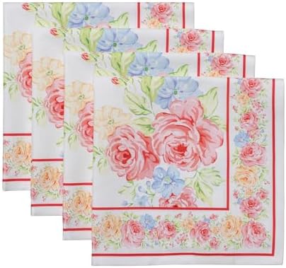 Maison d' Hermine Cloth Napkins Set of 4 Reusable 100% Cotton (20" x 20") by MaisondHermine