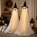 2 Pack 5 Ft Large Light Up Ghost Decor - Halloween Decorations Outdoor by Unknown