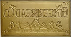 30" Vintage Metal Christmas Wall Sign - Gingerbread Co. Rustic Wall Mount Holiday Decor Distressed Wall Hanging Iron Painting Plaque Christmas Wall Art for Home Mantel Porch Bakery - Image 7