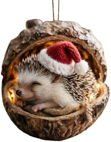 Glowing Christmas Story Ornaments, 9-Piece Light Up Mini Scene Set (Set N) - Image 7
