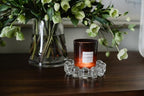 Alice Lane Home Collection Original Clear Glass Small Bubble Candle Dish - Image 5