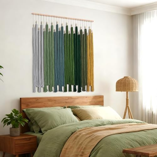 Macrame Wall Hanging Large Boho Home Decor Aesthetic Modern Chic Wall Art - Image 6