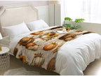 Fall Harvest Blanket, Thanksgiving Fleece Throw Blanket Twin XL Size for Couch Bed Sofa, Autumn Pumpkin Blankets and Throws, Decor & Gifts, Super Soft Plush Flannel Blanket, 66x90 - Image 3