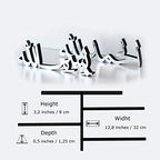 iwa concept Bismillah Alhamdulillah Mashallah Islamic Home Decor | Islamic Table Decors | Ramadan Decoration | Eid Decor | Islamic Home Art | Muslim Gift| (Bismillah-Alhamdulillah, Silver) - Image 3