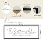 The Gathering Place Wall Art 32x12 Inch Gather Sign for Dining Room Kitchen - Image 2