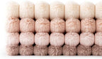 MIULEE Faux Fur Plush Decorative Throw Pillow Covers 20x20, Pink - Image 6