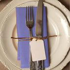Urban Villa Cloth Napkins 100% Cotton Highly Absorbent Washable Durable Reusable Premium Dinner Napkins Ideal for Gifts for Mothers Day Hotel Farmhouse Parties - Lilac (20" x 20", Set of 12) - Image 6