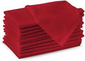 Encasa XO Cloth Napkins, Washable, Reusable Cotton 17"x17" by EncasaXO