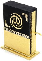 ihvan online, The Holy Qur'an, Islam Book of Quran in Arabic with Box, Holy Muslim Book Quran, Islamic Ramadan Eid Gifts, Gold - Image 3