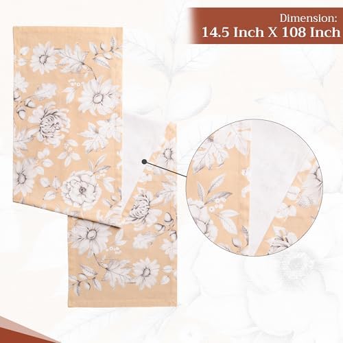 Maison d' Hermine Table Runner 100% Cotton 14.50" x 108" (Single Layer) - Image 4