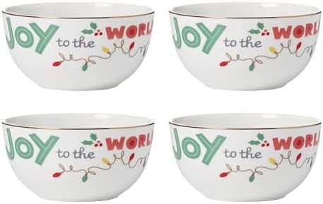 Lenox Snoopy Christmas Porcelain 12-Piece Dinnerware Set for 4 - Image 4