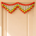 LoveNspire 3 Feet Marigold Tuberrose Door Toran Hanging Valance Festival Marigold Garland Window Indoor Outdoor Decor Bandarwal Pooja Wedding Favor Diwali Decor by LOVENSPIRE
