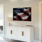 ZERILYN Ship Next Day – Patriotic Canvas Wall Decor, American Flag Pictures, Independence Day Canvas Prints, Red White Blue Home & Office Decoration - Image 3