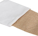18" Burlap Christmas Stockings Bulk Plain Xmas Neutral Stockings for Fireplace Hanging,Pack 15 - Image 7