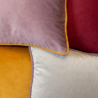 Jewel Tone Decorative Throw Pillow Covers, 4 Pack, 18x18 Inch Solid Colorful Gold Velvet Accent Pillow Covers - Image 5