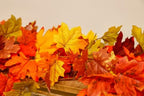 6PCS Fall Maple Leaves Garland, Party Joy 5.6Ft Artificial Maple Leaf Autumn Garland Hanging Fall Vines Table Decorations Front Door Fall Decor Thanksgiving Decorations Decor Outside Indoor Decor - Image 4
