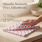 Urban Villa Cloth Napkins Cotton 20x20 (Set of 12) Tree Print - Image 3
