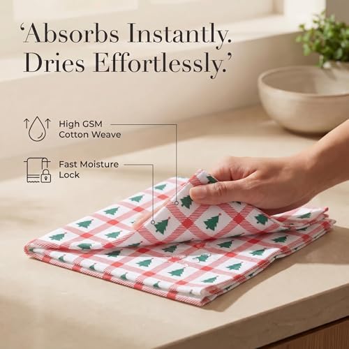 Urban Villa Cloth Napkins Cotton 20x20 (Set of 12) Tree Print - Image 3