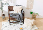 Cushion Covers Macrame Cushion Cover Woven Boho Cushion Cover for Bed Sofa Couch Bench Car Home Decor Comfortable Square with Tassels Set of 2 Decorative Pillow Covers - Image 2