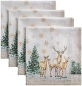 Maison d' Hermine Cloth Napkins Set of 4 Reusable 100% Cotton (20" x 20") by MaisondHermine