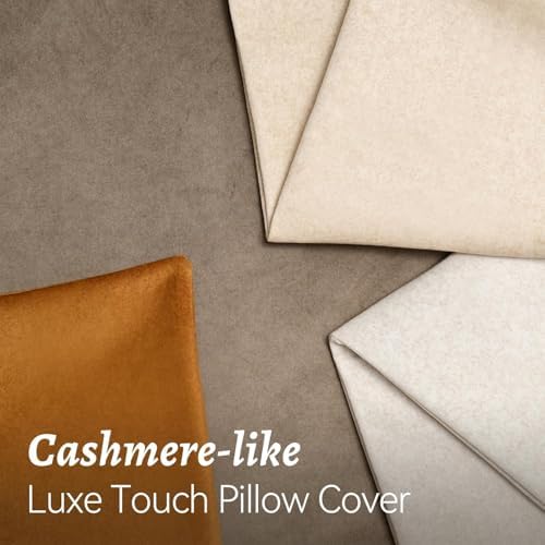 a moment Waterproof Throw Pillow Covers Set of 4,26x26 Inch Outdoor Stain Resistant Pet Friendly Pillowcases Cushion Covers for Patio Sofa and Living Room,Earth's Rhythm - Image 4