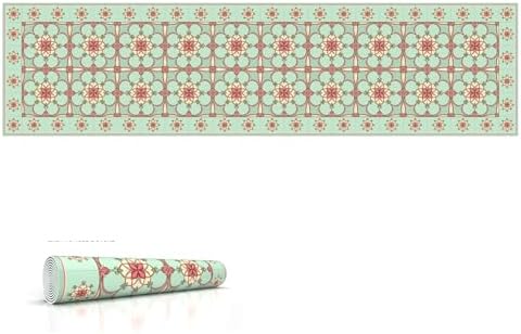 Heat Resistant Table Runner, 53 x 14 Inch - Romantic Design by IRI-GIRI